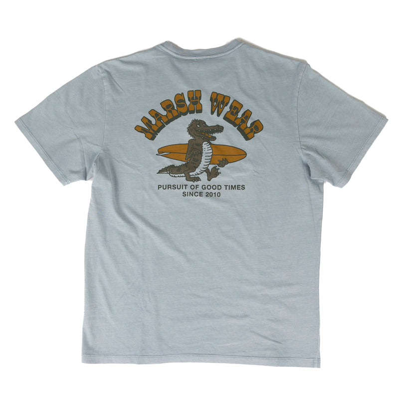 Marsh Wear Men's Dusty Blue Local Line Up Short Sleeve Tee MWT5037-DUB
