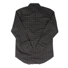 Rock and Roll Men's Long Sleeve Charcoal Medallion Printed Button Up BMB2S09422