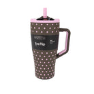 Brumate 30oz Mocha Dot Era Flip Leak Proof Tumbler DWEF30MCD