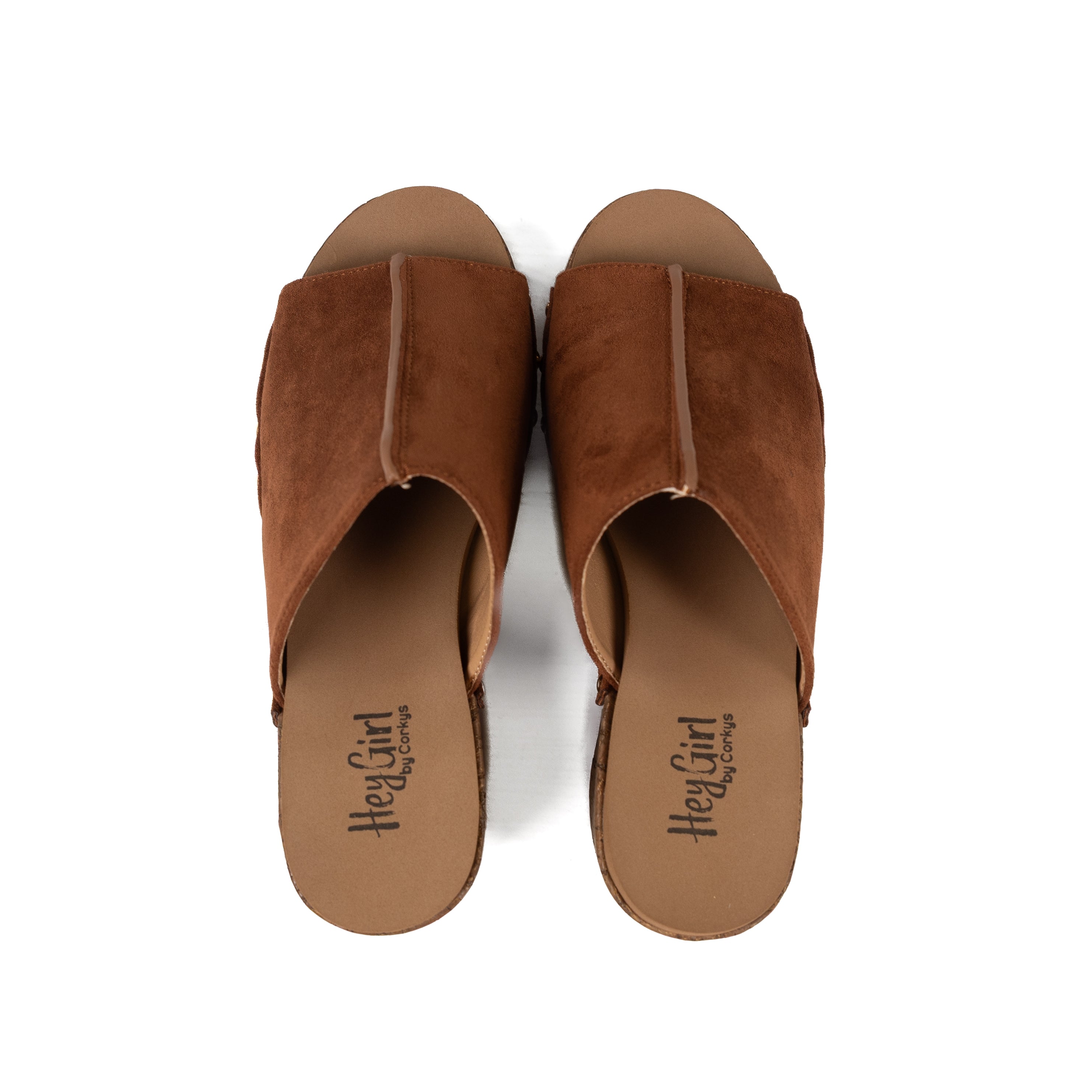 Corky's Women's Chestnut Gaslight Open Toe Sandals 