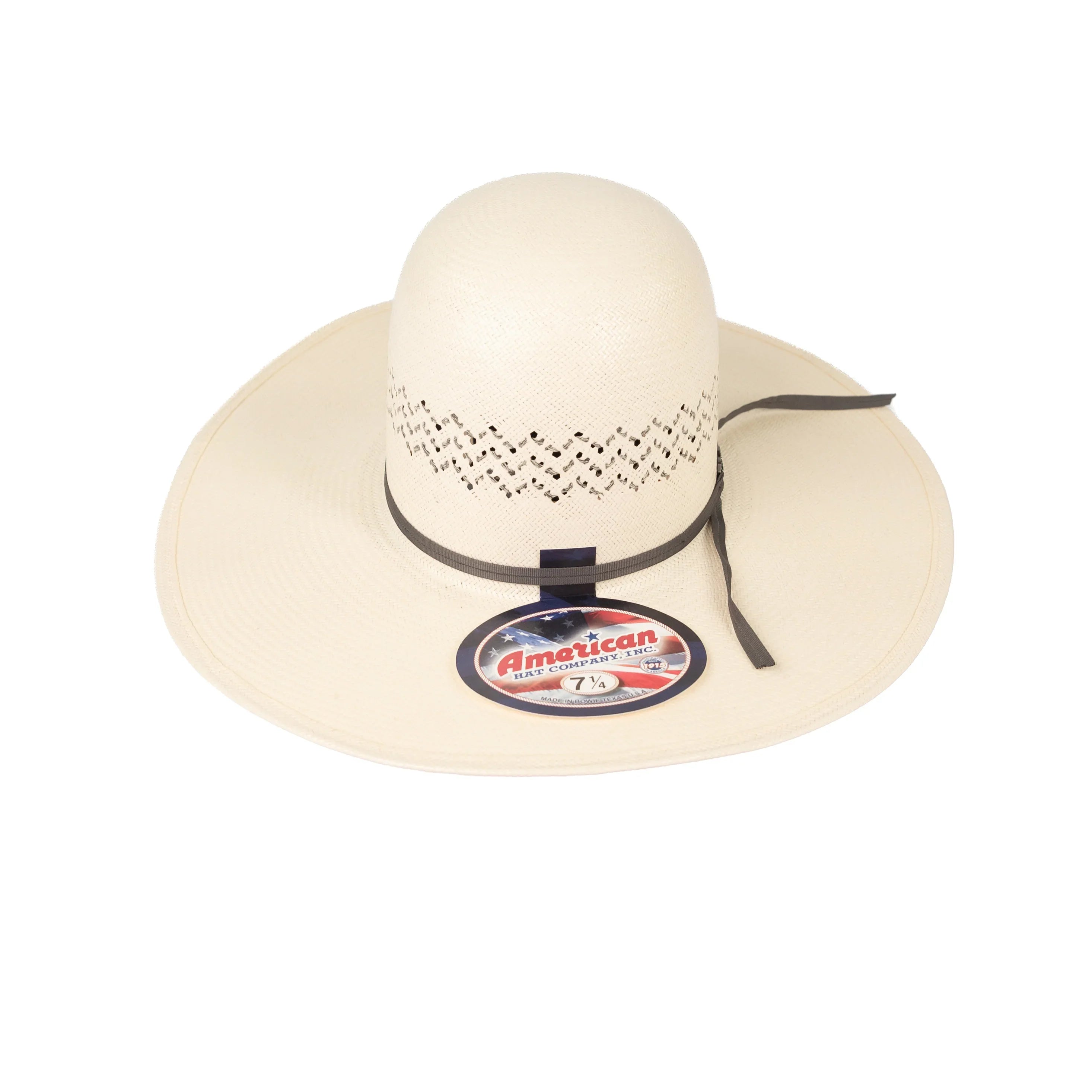 American Hat Company 5200 4.5" Straw Hat - Long Oval