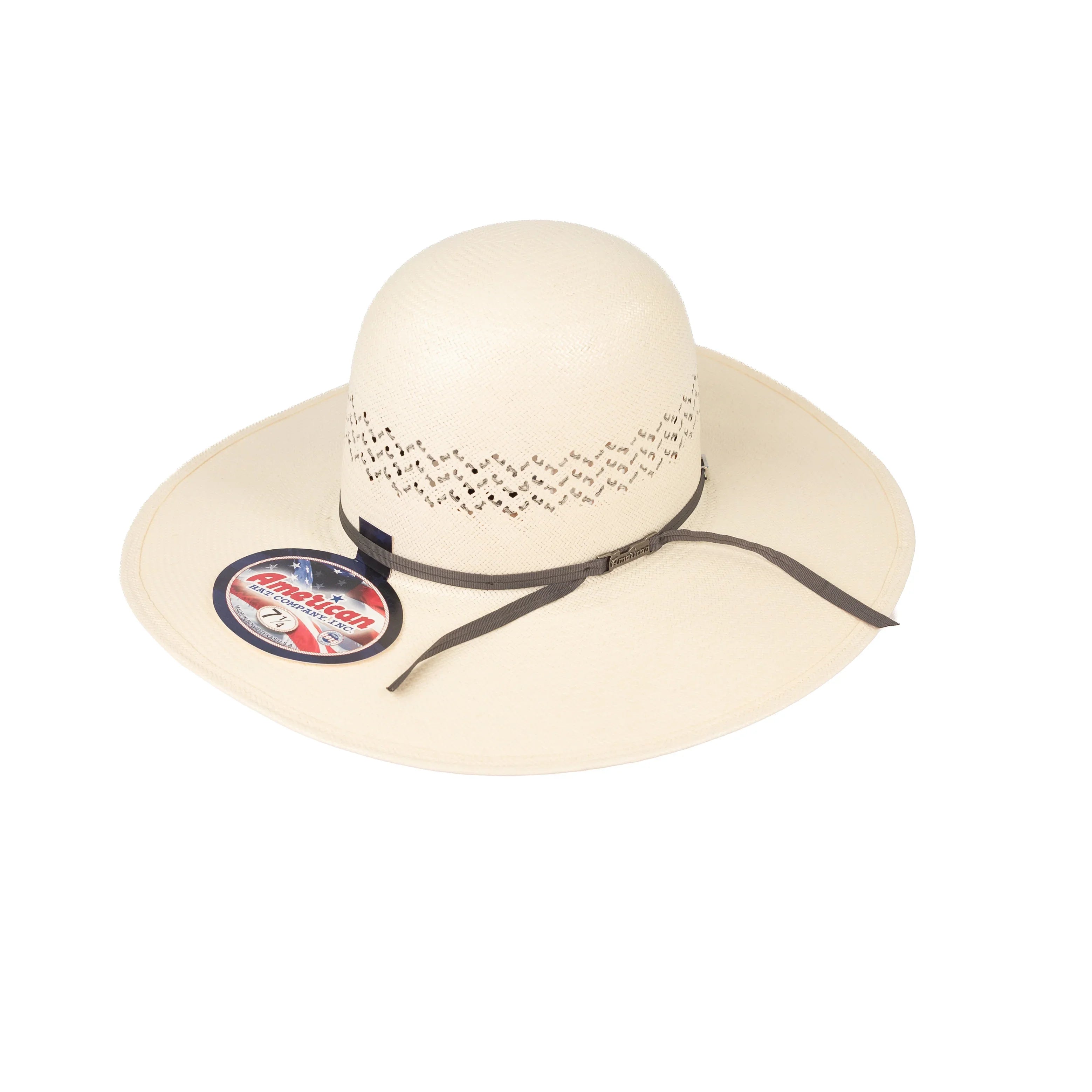 American Hat Company 5200 4.5" Straw Hat - Long Oval