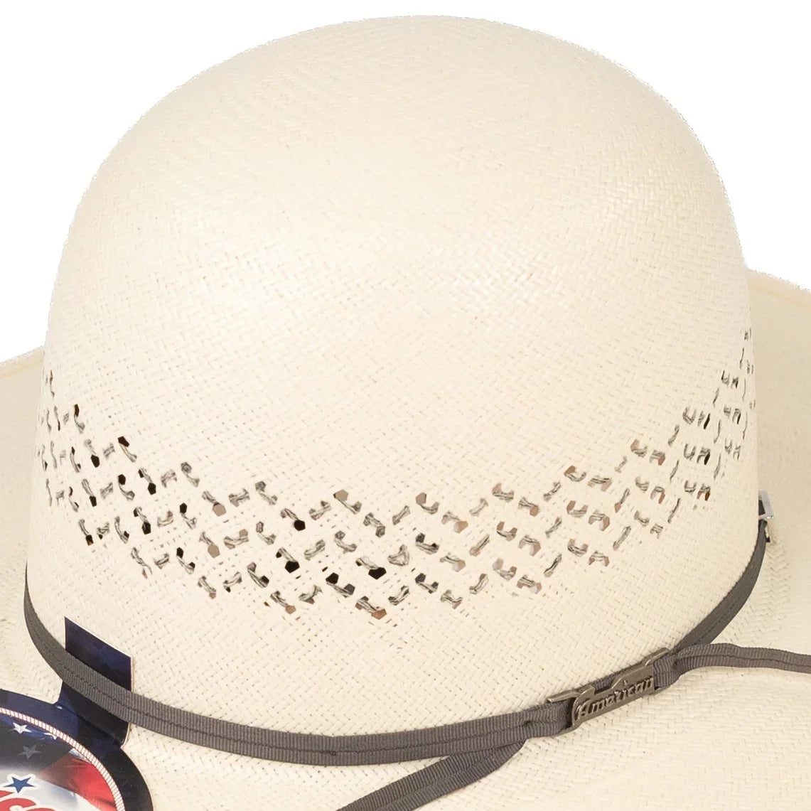 American Hat Company 5200 4.5" Straw Hat - Long Oval