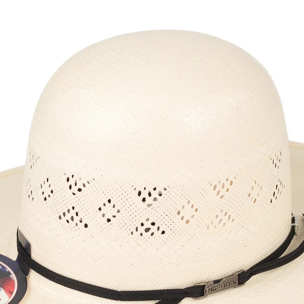 American Hat Company 8500S 4.25" Straw Hat - Long Oval