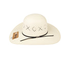 Twister "Hopewell" 4.5" Straw Hat T73914 - Long Oval