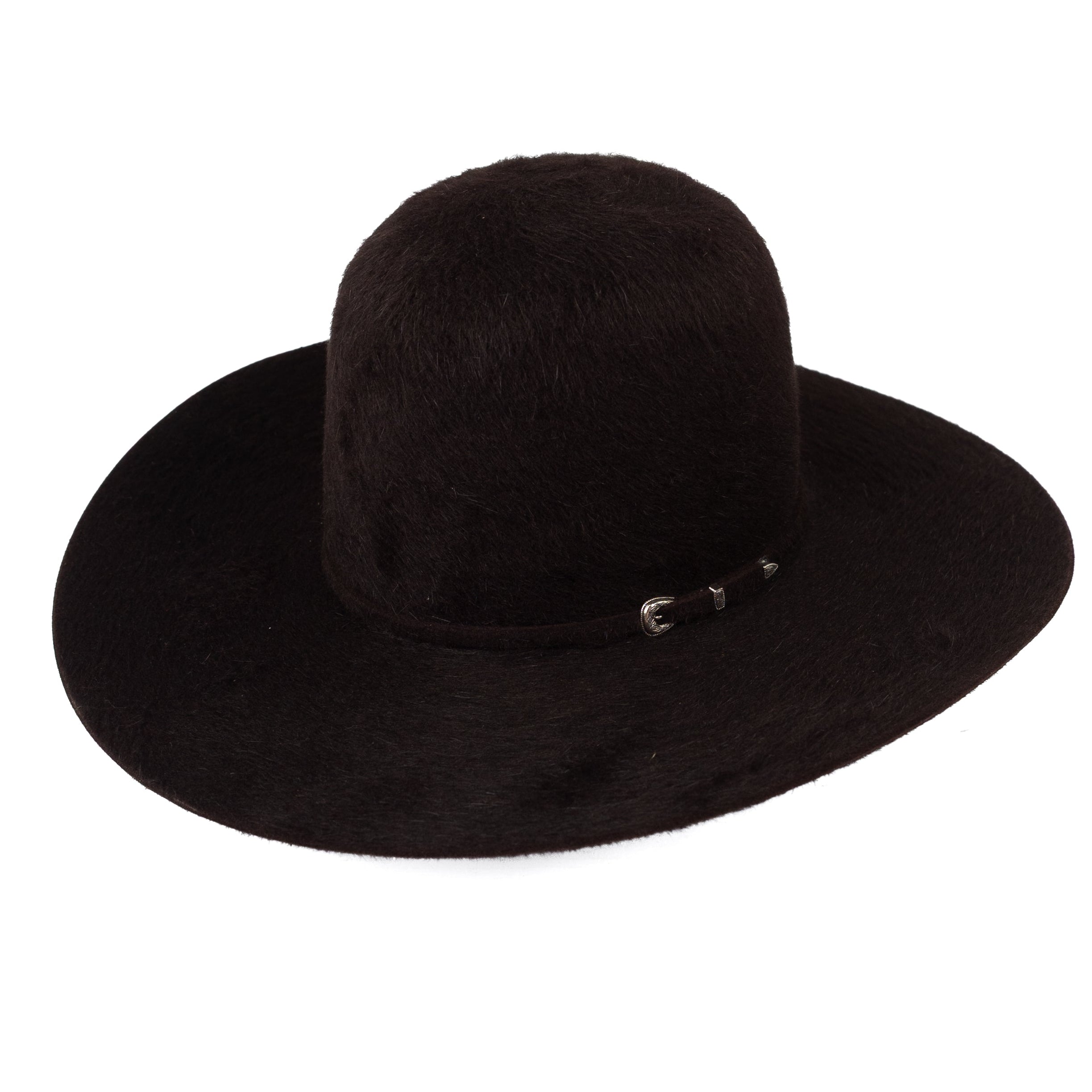 Rodeo King 10X Black Cherry Grizzly 4 1/2" Felt Hat