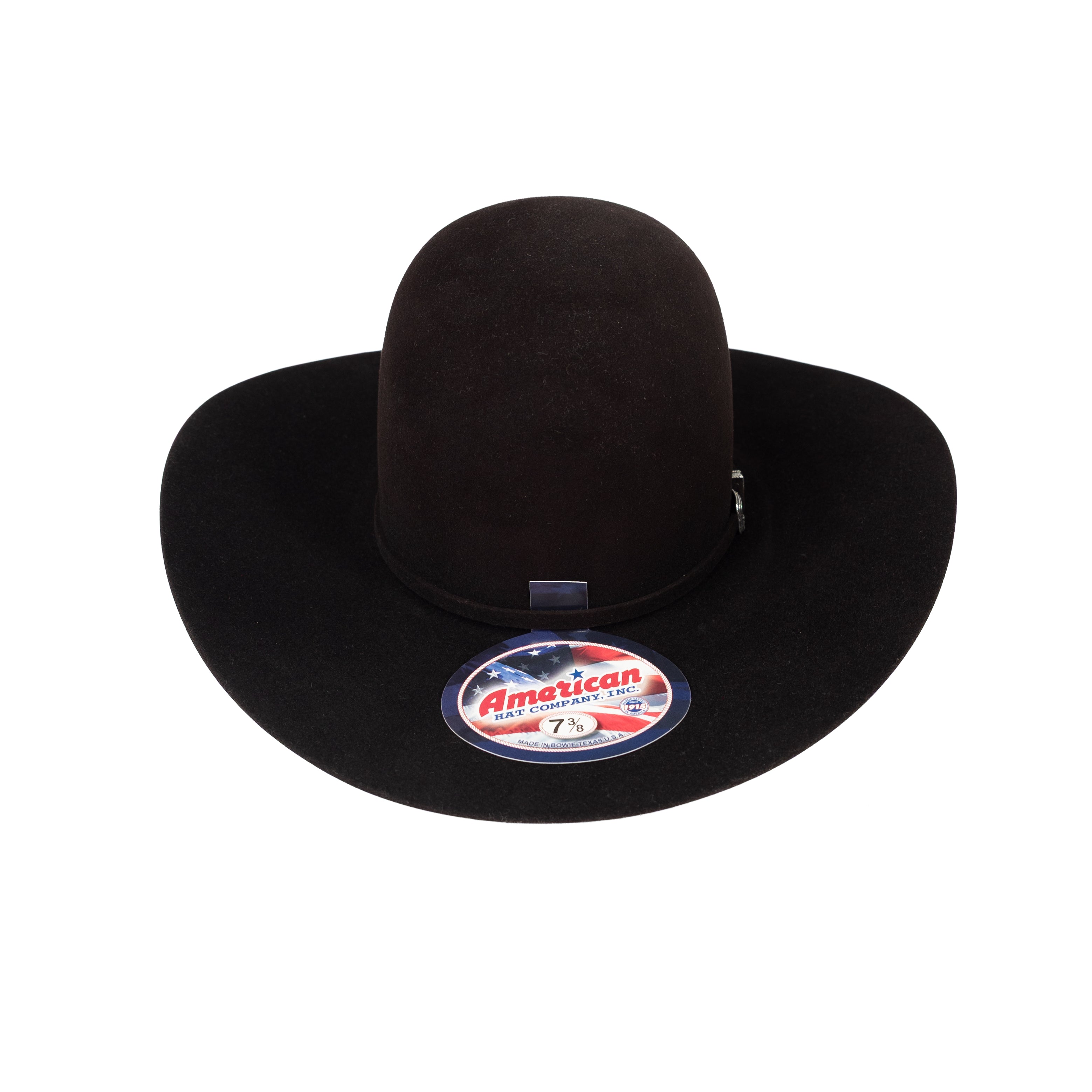 American Hat Company 10X Black Cherry 4 1/2" Felt Hat