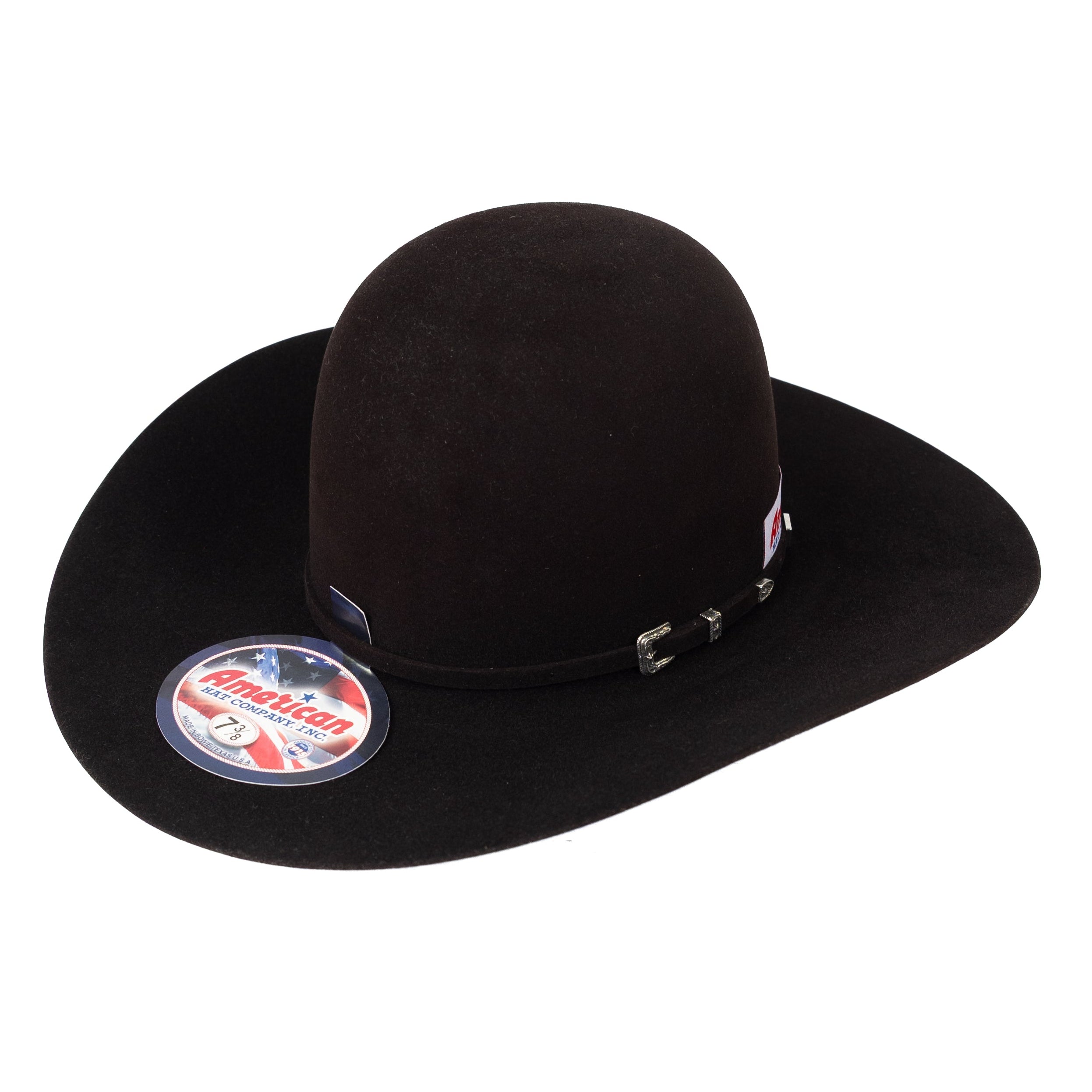 American Hat Company 10X Black Cherry 4 1/2" Felt Hat