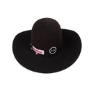 American Hat Company 10X Black Cherry 4 1/2" Felt Hat