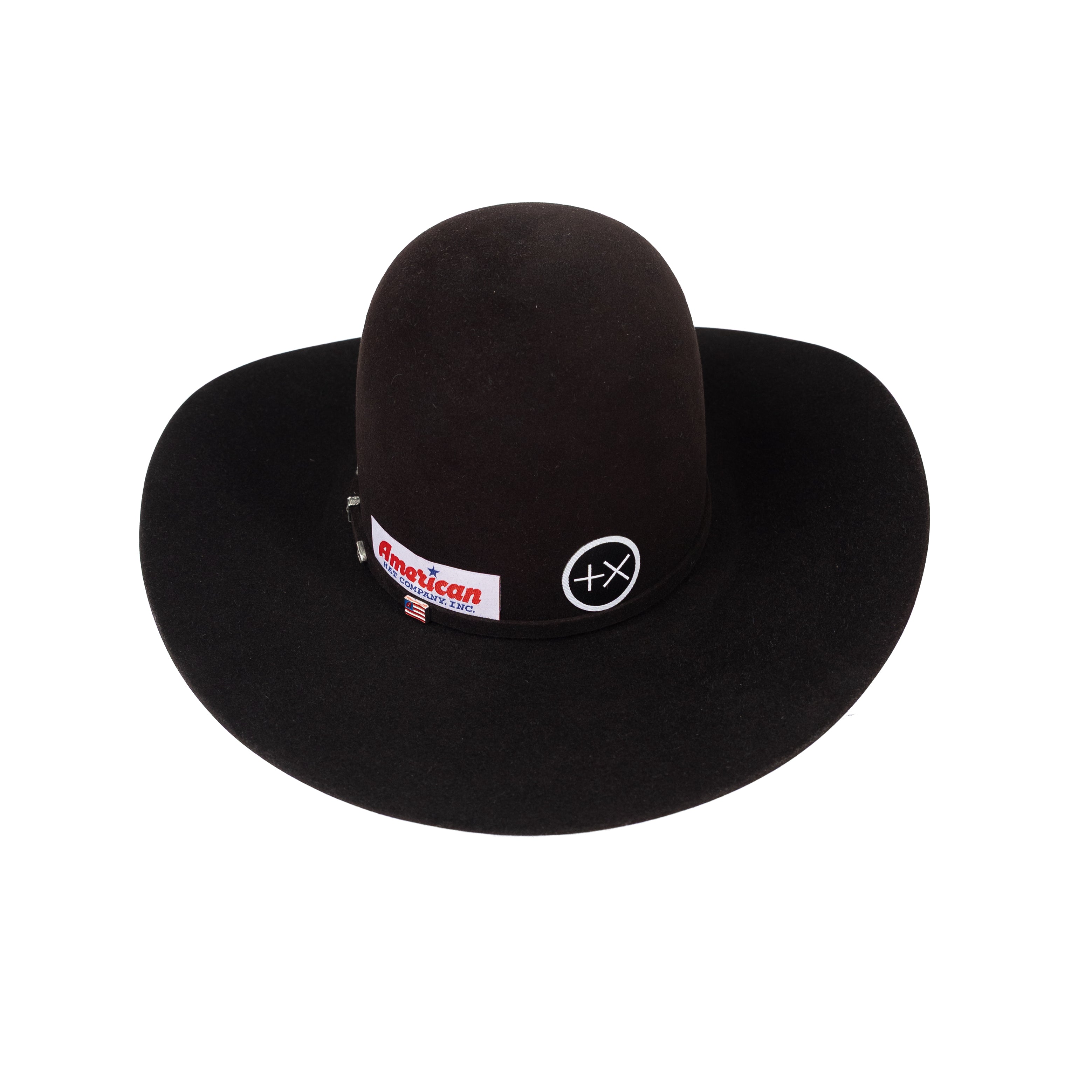 American Hat Company 10X Black Cherry 4 1/2" Felt Hat