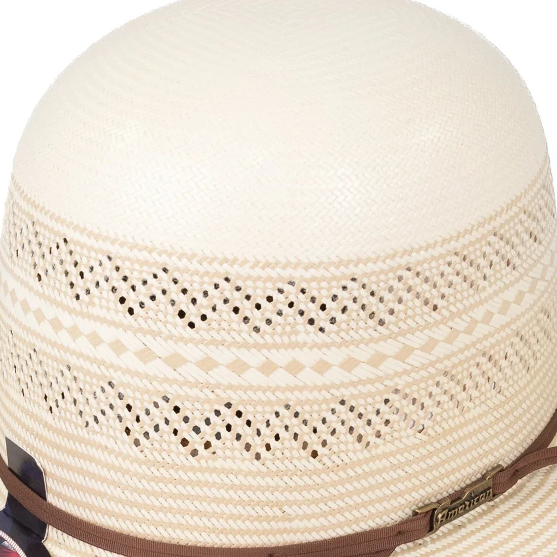 American Hat Company 6900 4.25" Straw Hat - Long Oval