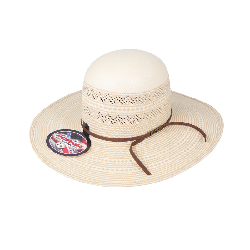 American Hat Company 6900 4.25" Straw Hat - Long Oval