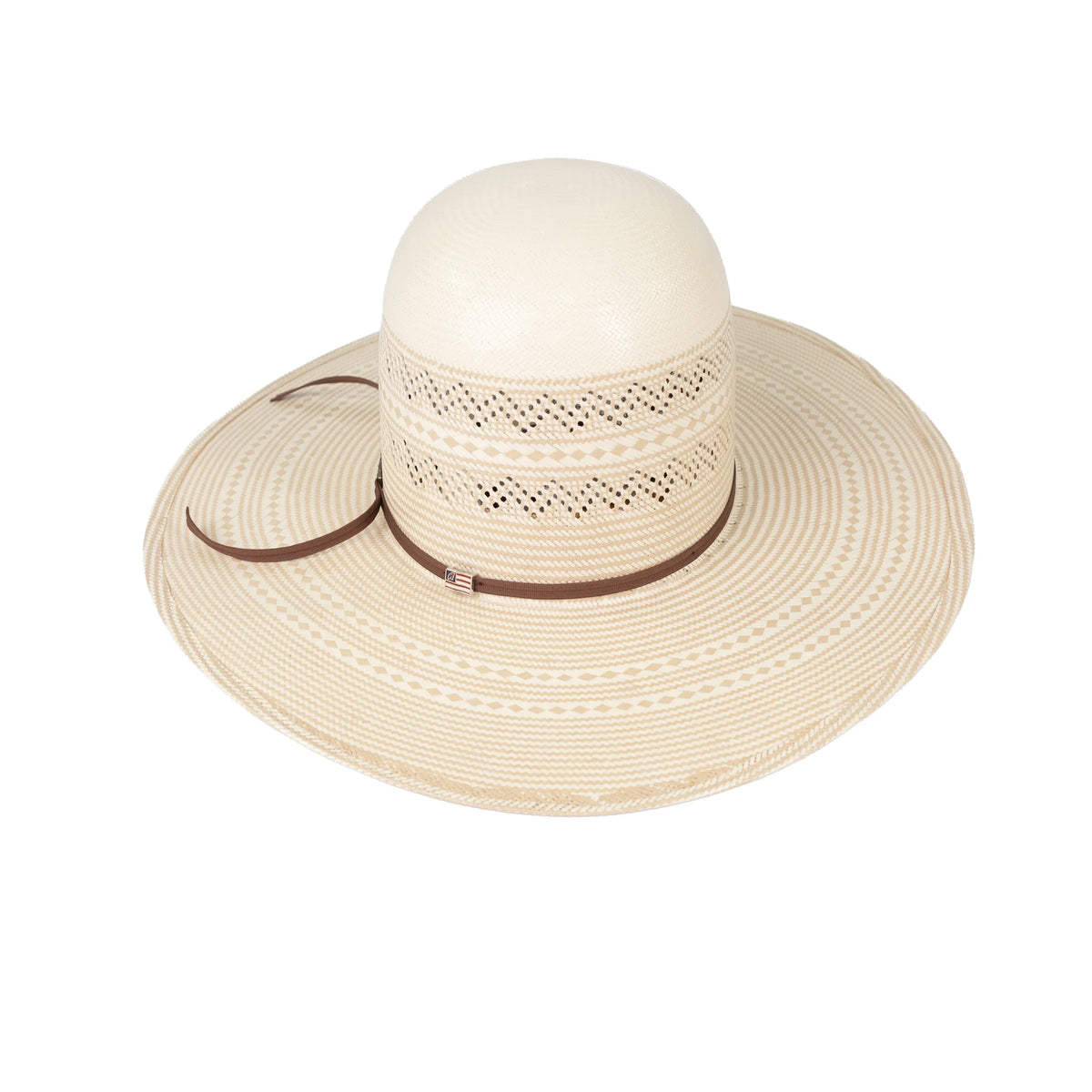 American Hat Company 6900 4.25" Straw Hat - Long Oval