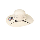 American Hat Company TC8800 4.5" Straw Hat - Long Oval