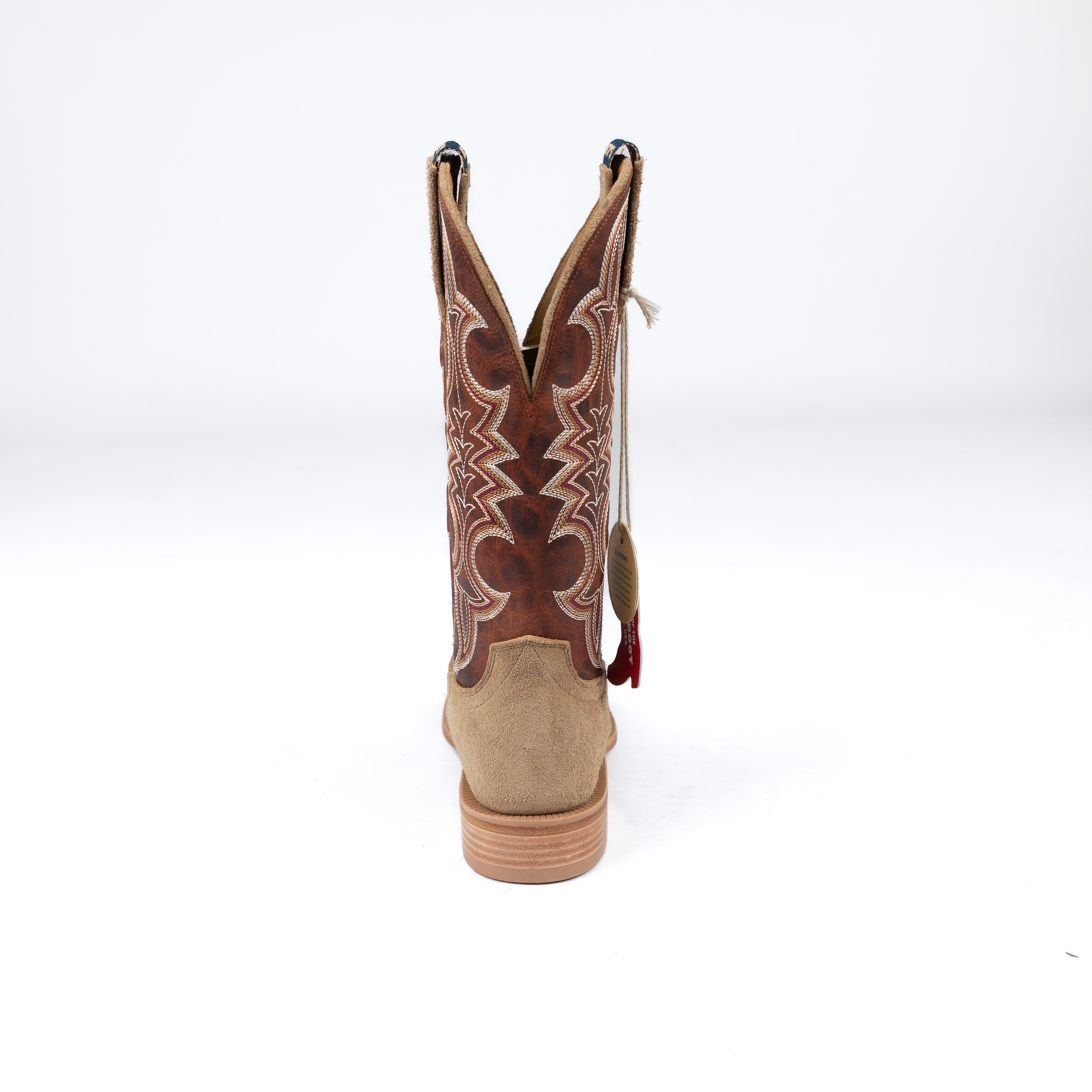 Men's Hyer Holton Beige Square Toe Boots HM11020