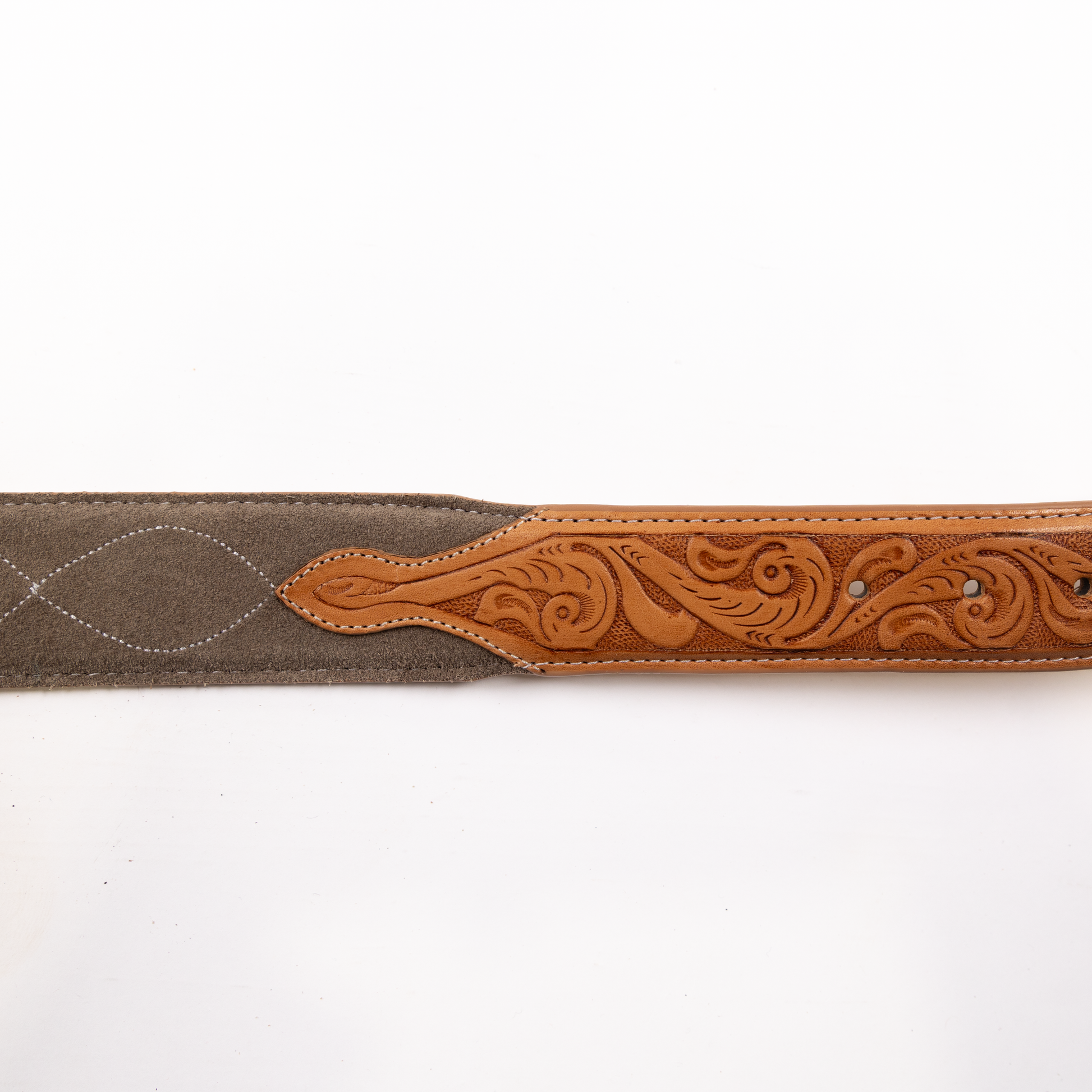 Men's R. Watson Charcoal Roughout Belt 