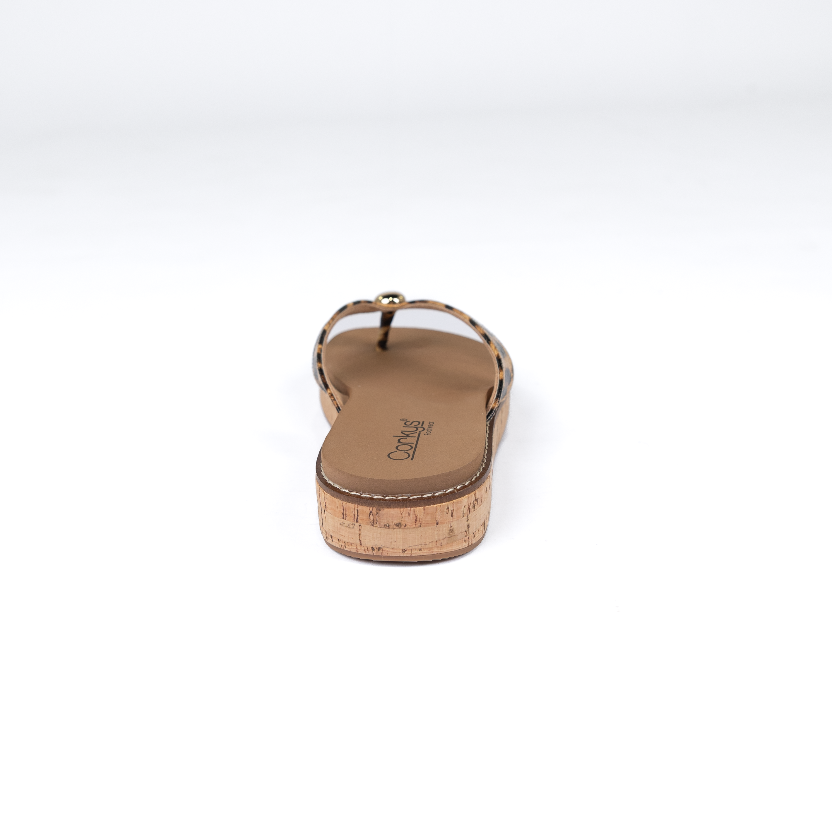 Women's Corkys Leopard Off The Deep End Flip Flops 41-0737-LEOP