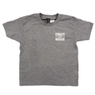 Youth Crazy House Gray Stacked T-shirt