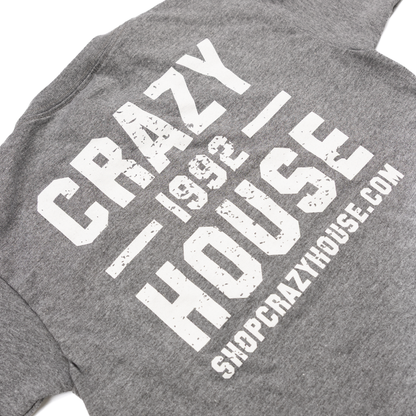Youth Crazy House Gray Stacked T-shirt