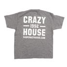Youth Crazy House Gray Stacked T-shirt