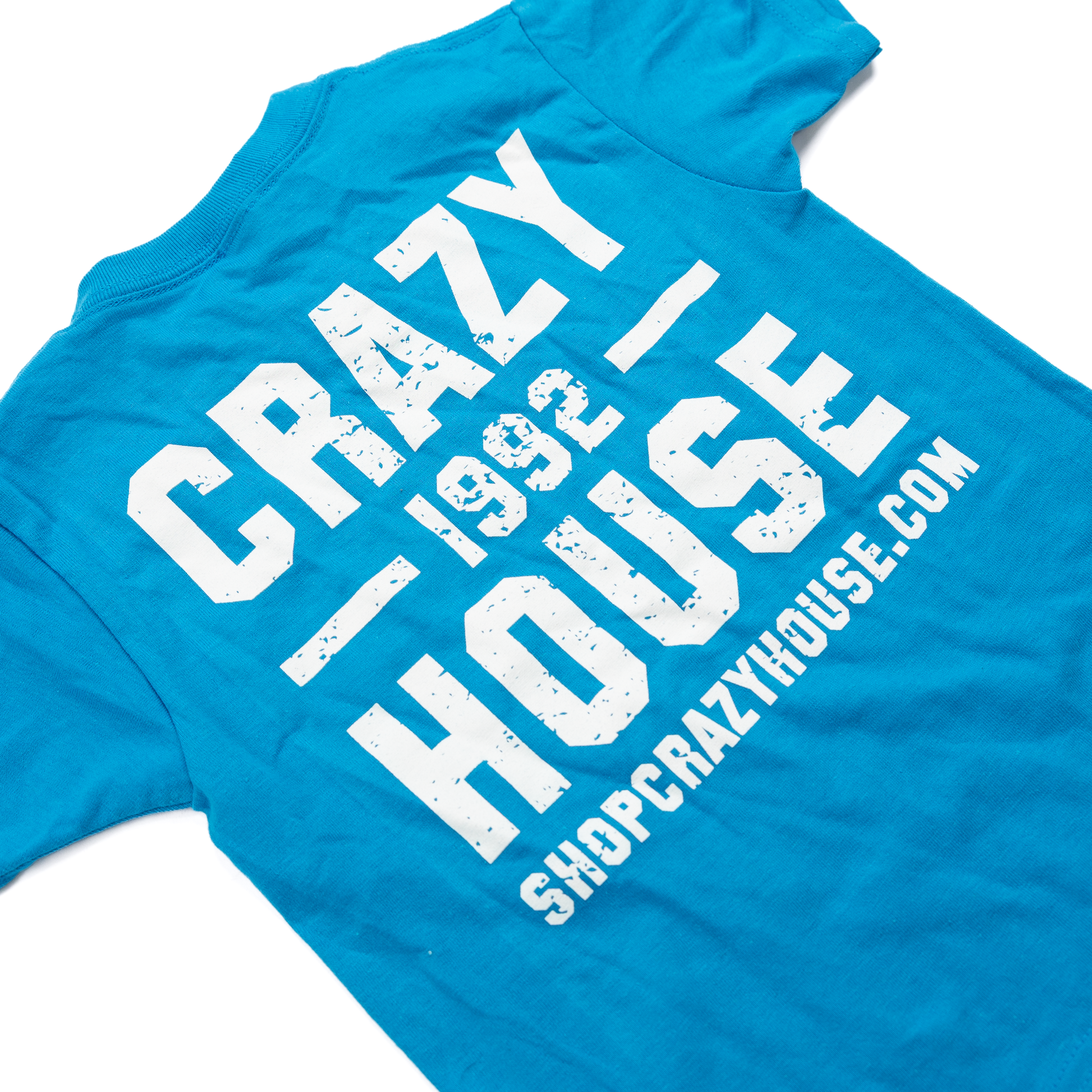 Youth Crazy House Blue Stacked T-shirt 