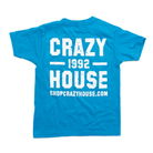 Youth Crazy House Blue Stacked T-shirt 