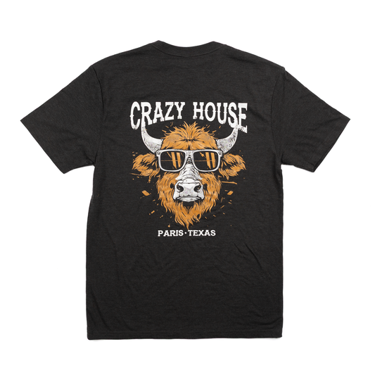 Crazy House "Cool Bull" Black T-shirt 