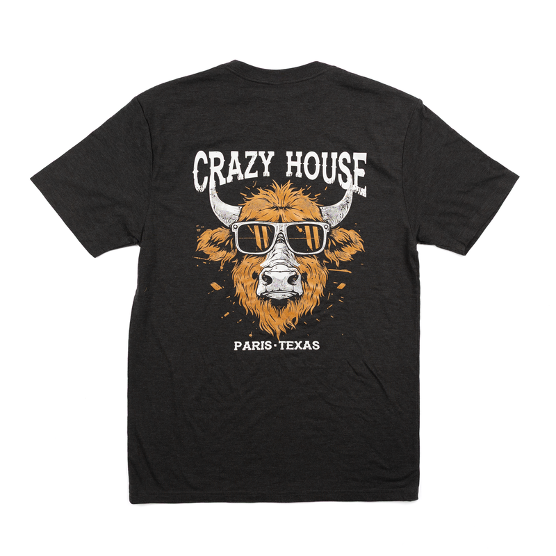Crazy House "Cool Bull" Black T-shirt 