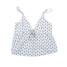 Women's Rhythm Blue and White Patterned Cami Top 