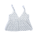 Women's Rhythm Blue and White Patterned Cami Top 