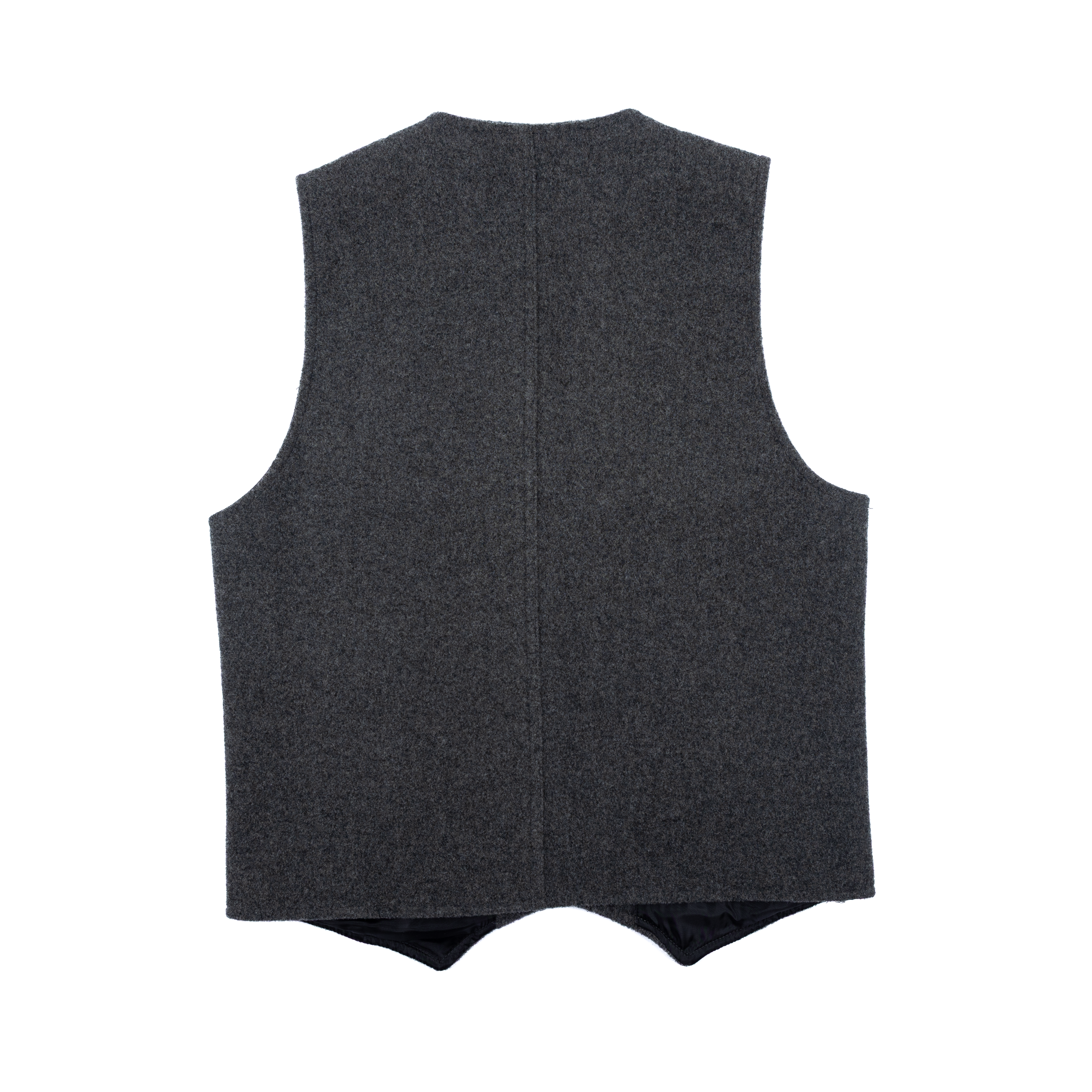 Men's Wyoming Traders Charcoal Wool Vest VC