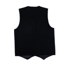 Men's Wyoming Traders Black Wool Vest VB