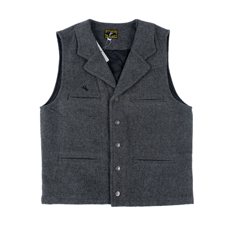 Men's Wyoming Traders Buckaroo Wool Vest VBC