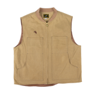 Men's Wyoming Traders Tan Dillon Waxed Canvas Vest DT