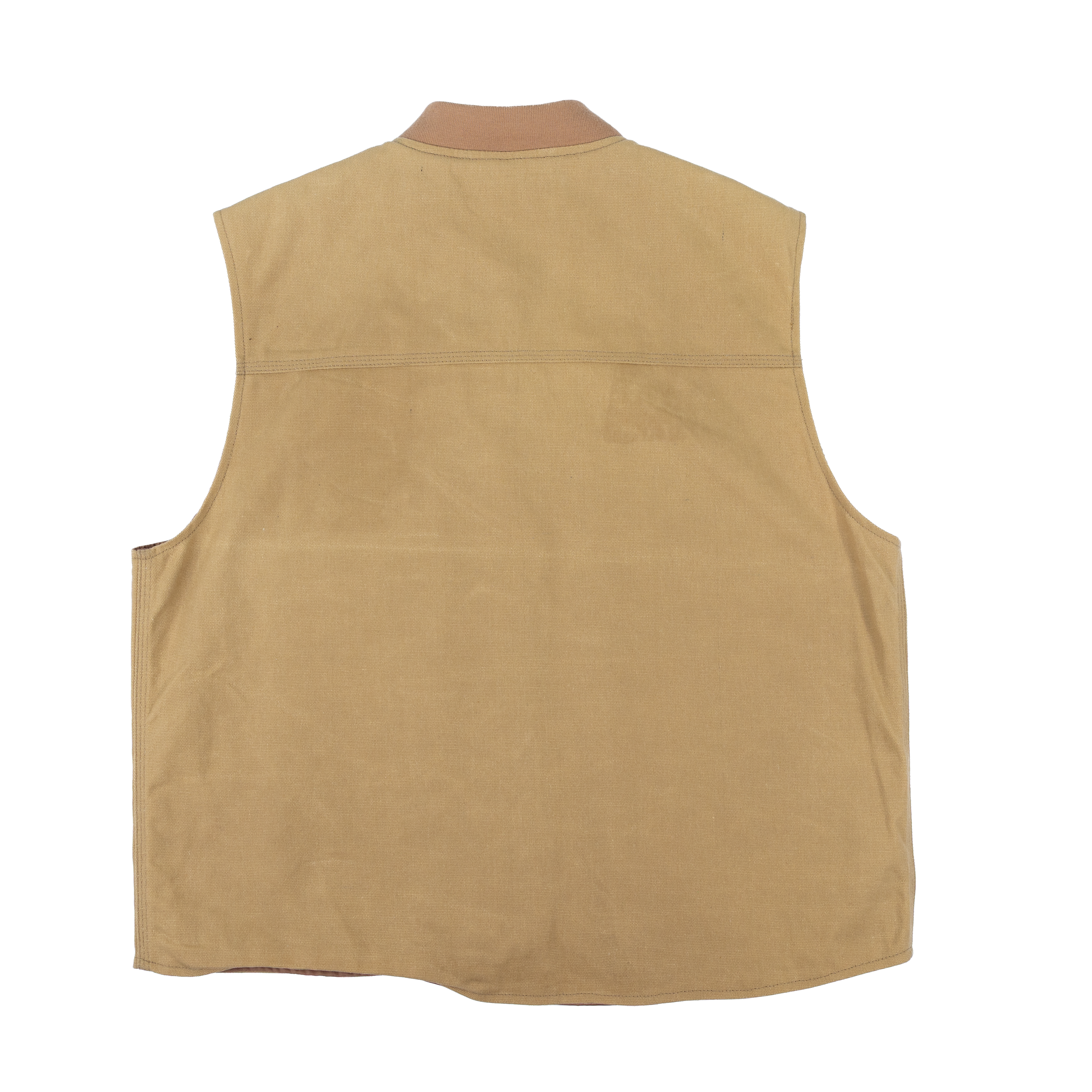 Men's Wyoming Traders Tan Dillon Waxed Canvas Vest DT