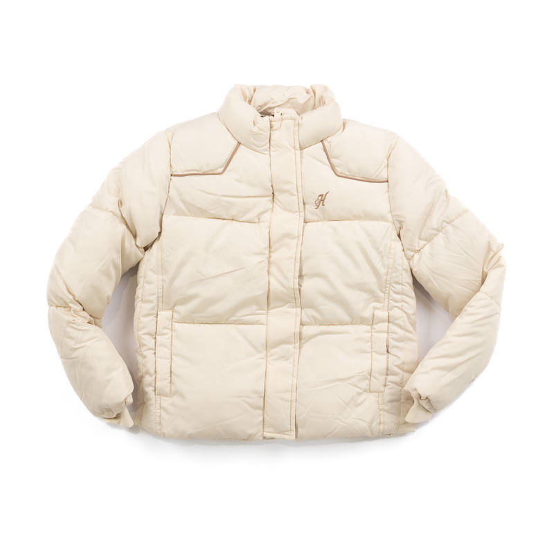 Girl's Hooey Bramble Cream Puffer Jacket