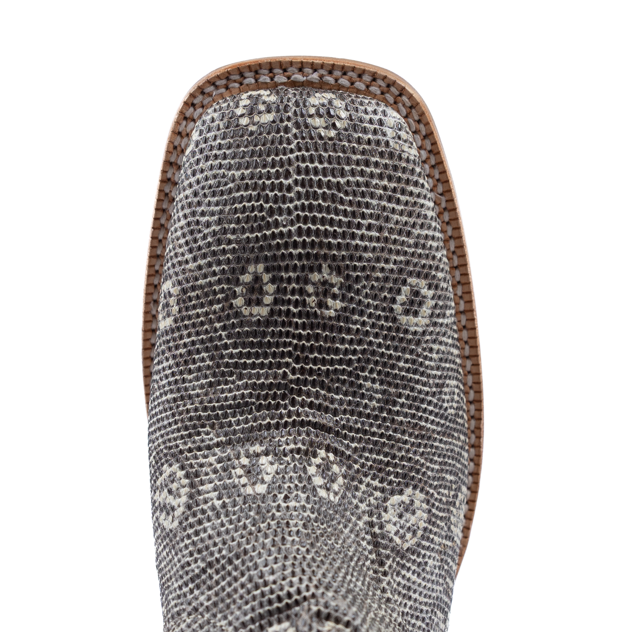 Men's R. Watson Natural Ringtail Lizard Wide Square Boots RW7900-2