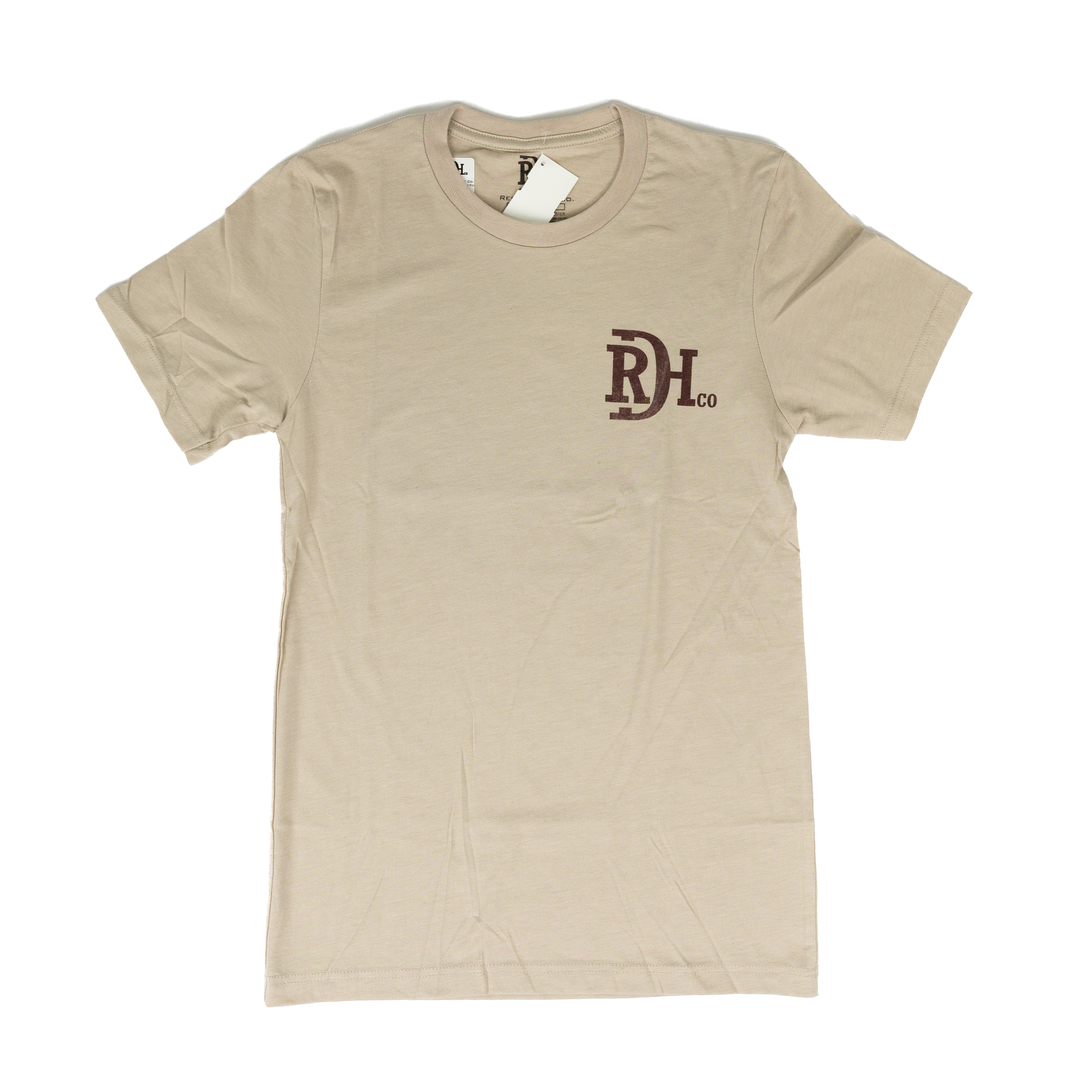 Men's Red Dirt Hat Co Keep Roamin Graphic Tan Heather T-shirt