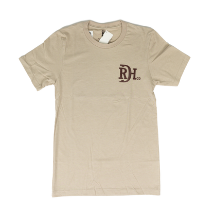 Men's Red Dirt Hat Co Keep Roamin Graphic Tan Heather T-shirt