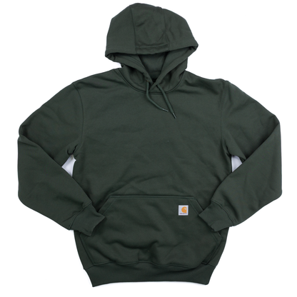 Men's Carhartt Dark Green Rain Defender Loose Fit Heavyweight Hoodie 100615-GI5