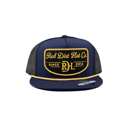 Men's Red Dirt Hat Co Navy Dusk Snapback RDHC-441