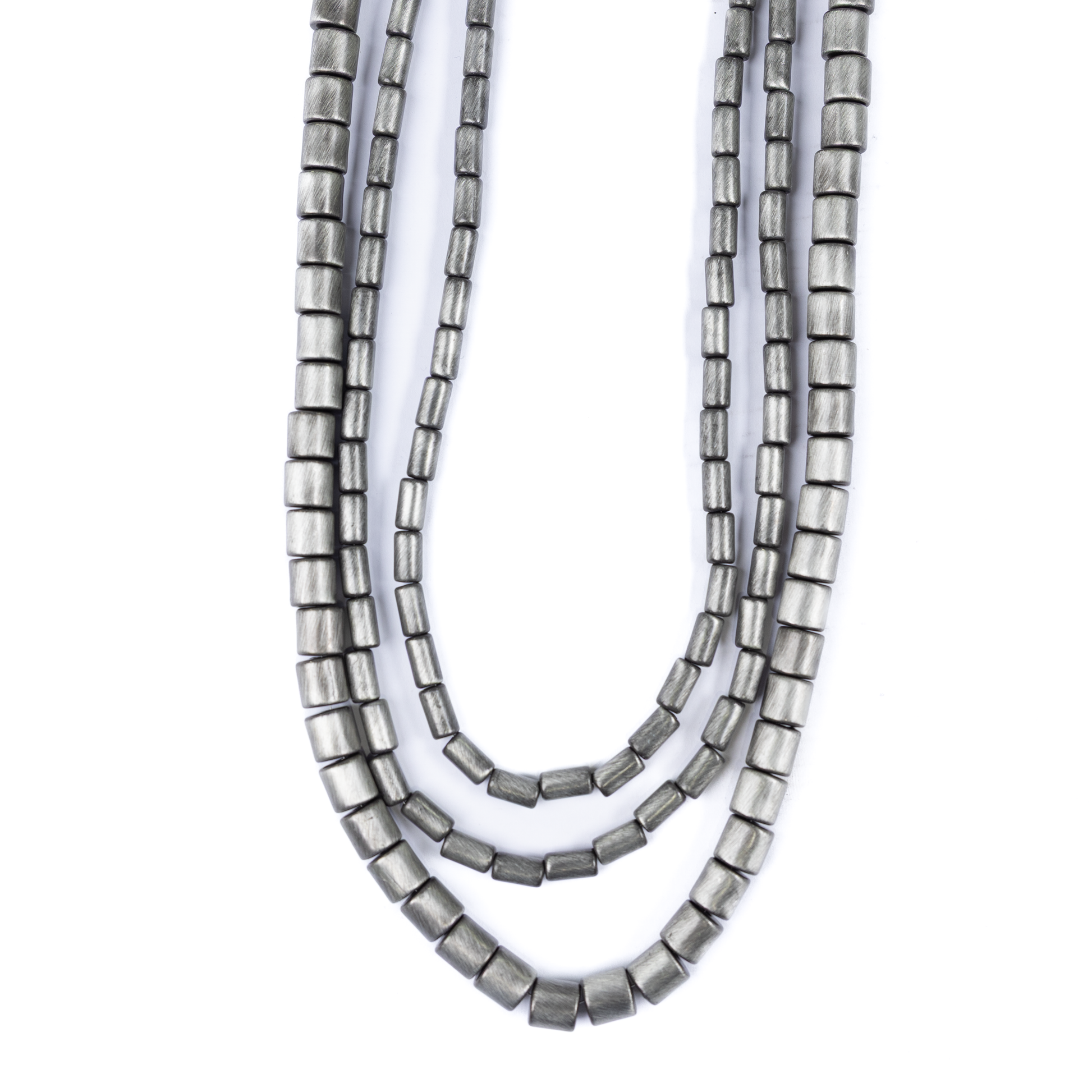 Women's Isac 24" 3 Strand 5x12MM Navajo Necklace 739063