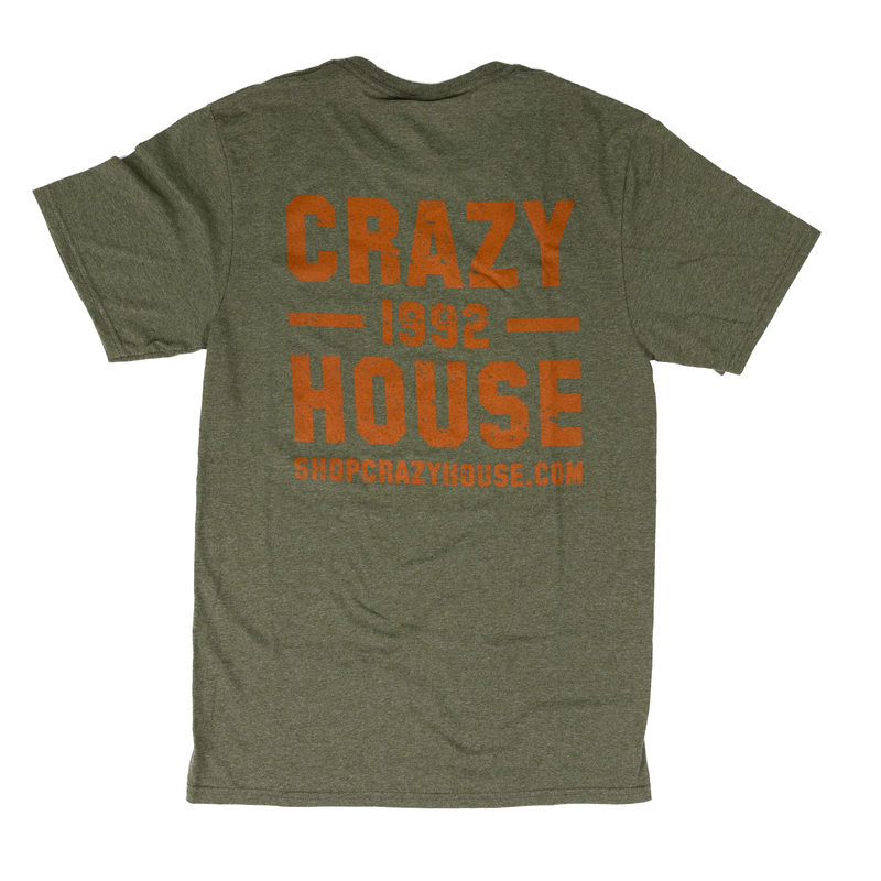 Crazy House Stacked Logo T-shirt