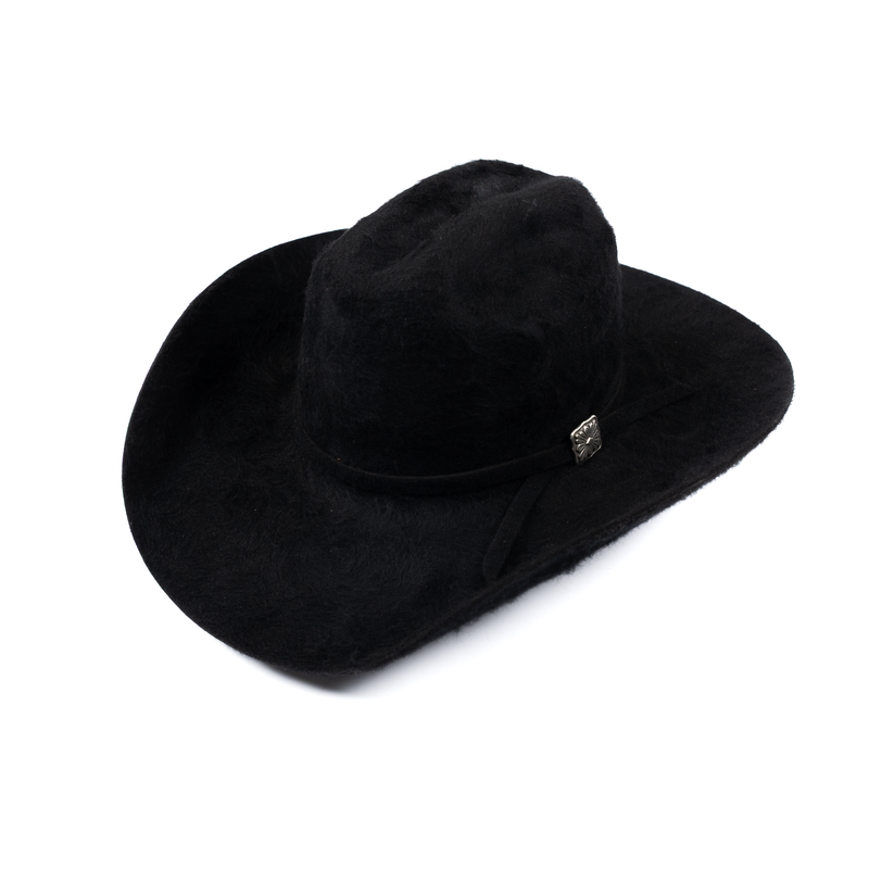 Bailey 4 1/2" Black Wool Grizzly Cowboy Hat