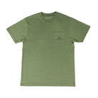 Southern Marsh Green Short Sleeve Duck Etching T-shirt TBDE-DFN