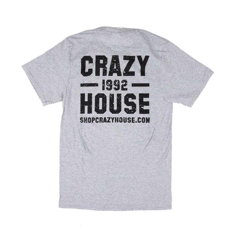 Crazy House Stacked Logo T-shirt