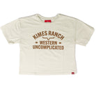 Kimes Ranch Women's Natural Short Sleeve Cropped Cavell T-shirt 