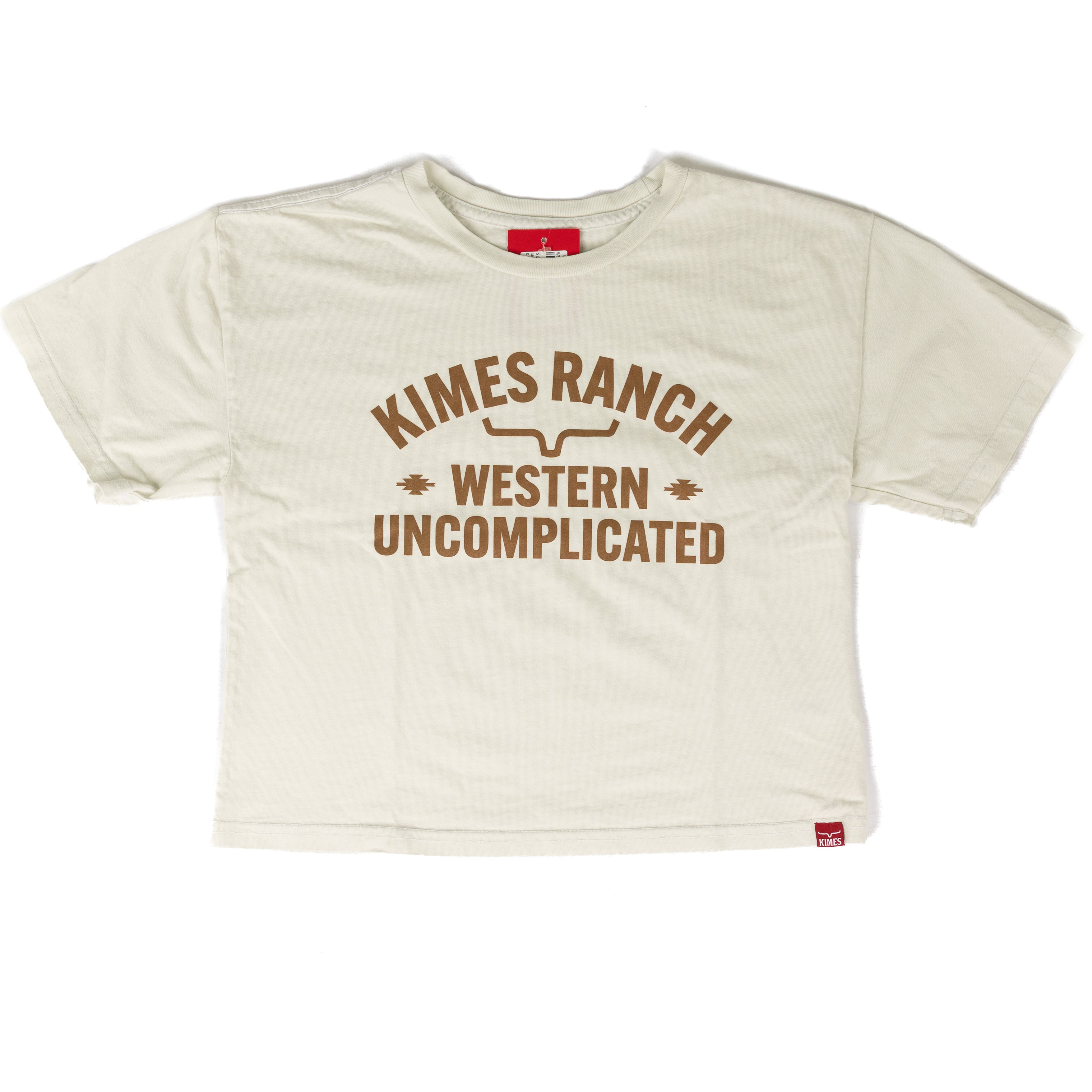 Kimes Ranch Women's Natural Short Sleeve Cropped Cavell T-shirt 
