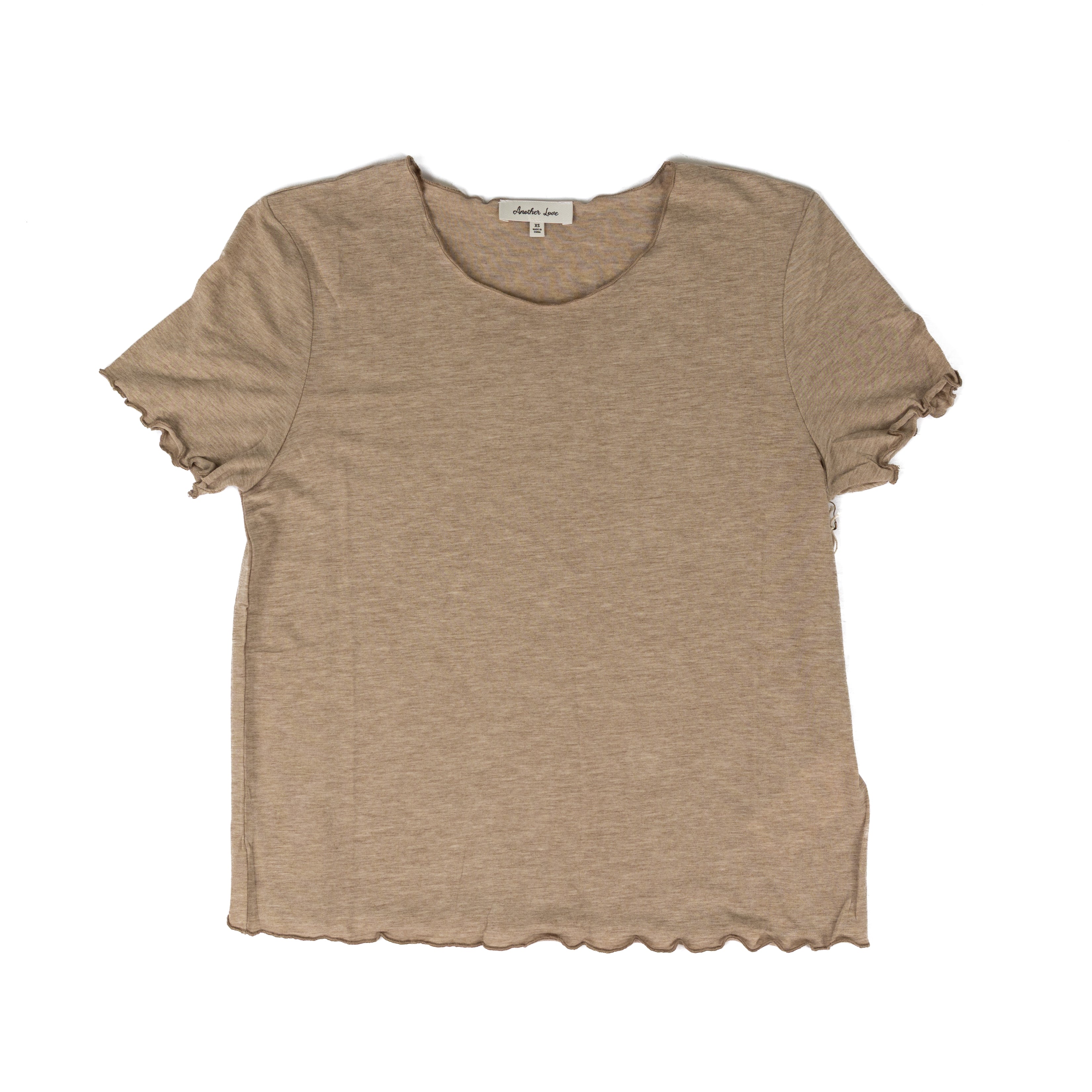 Another Love Women's Light Brown Tati Shirt 