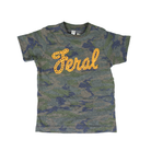 Youth Camo "Feral" T-shirt 